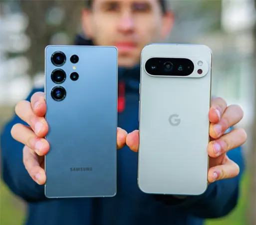 A comparison between Galaxy S25 Ultra vs. Pixel 9 Pro