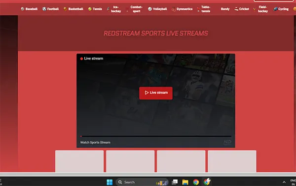 RedStream Interface