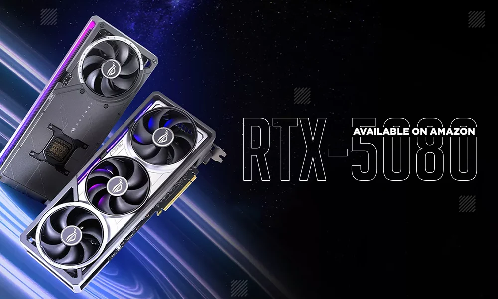 rtx 5080 available on amazon